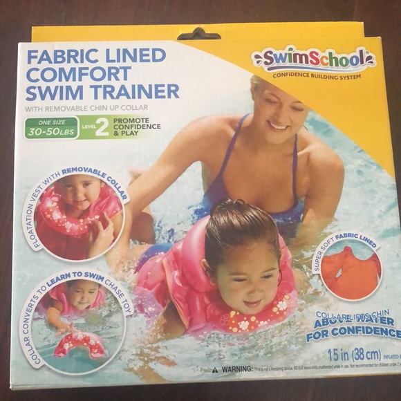 Swimschool fabric lined comfort swim trainer - Picture 1 of 2